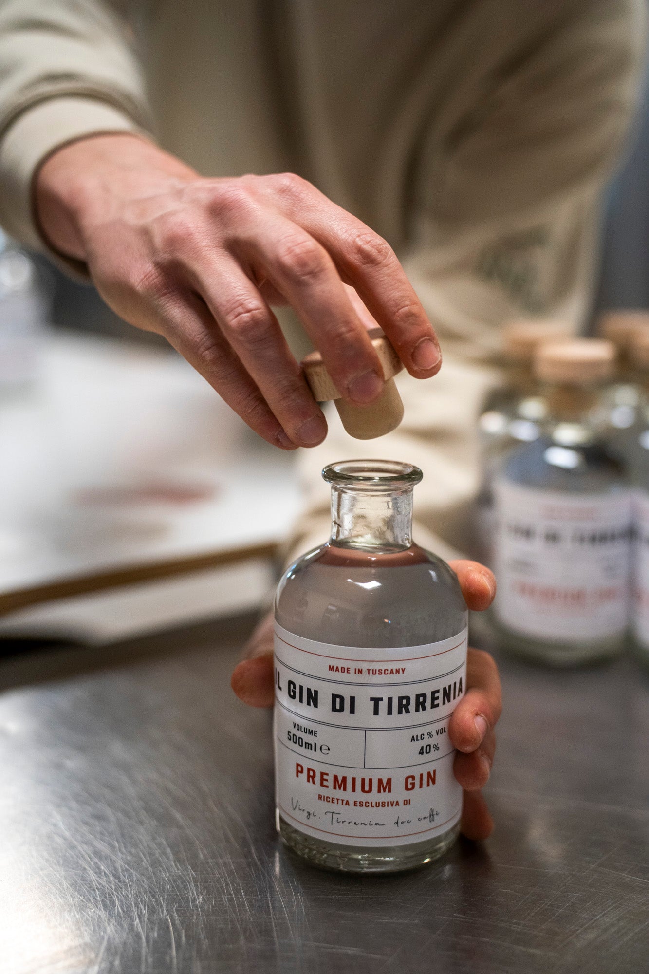 Tirrenia® Gin - Premium Tuscan Craft Gin 500ml 40%